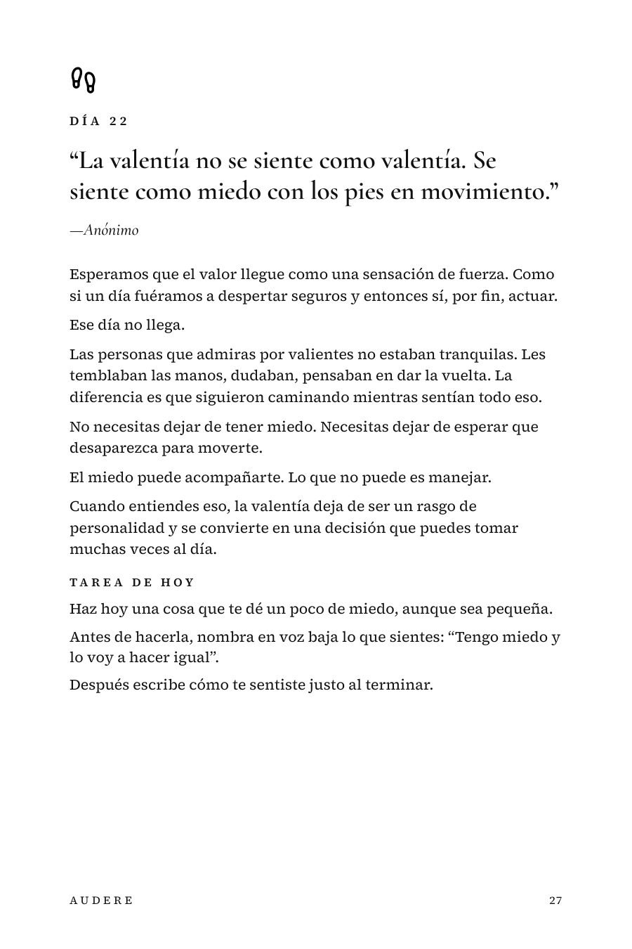 Página del Día 22