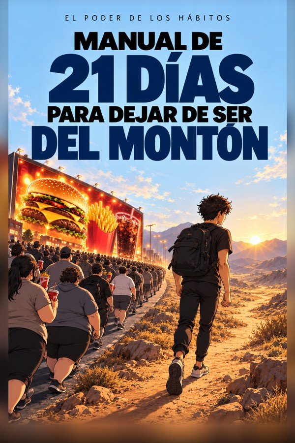 Portada del Manual de 21 días para dejar de ser del montón